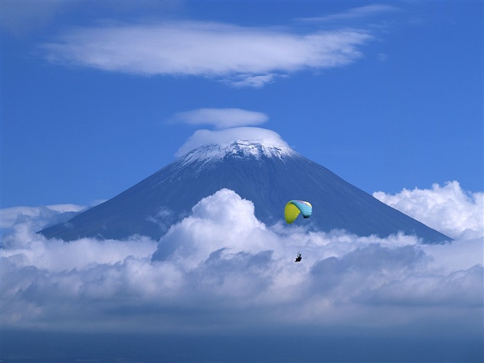 Mount Fuji, Japonsko tapety (1) #7