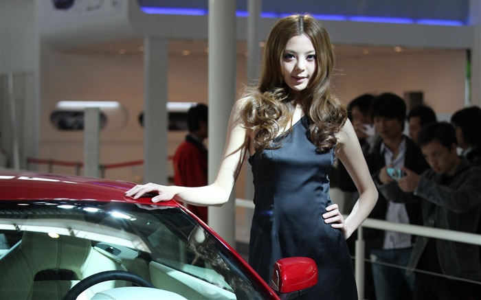 2010 Beijing International Auto Show beauty (1) (the wind chasing the clouds works) #28
