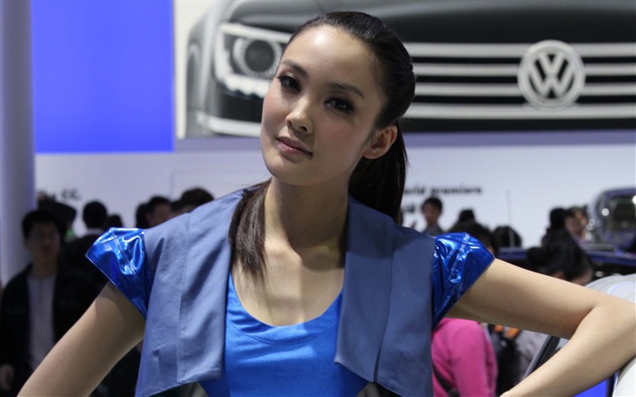 2010 Beijing International Auto Show beauty (2) (the wind chasing the clouds works) #7