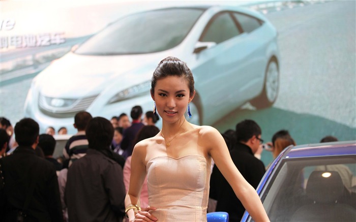 2010 Beijing International Auto Show de beauté (2) (le vent chasse les nuages de travaux) #15