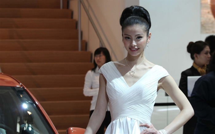 2010 Beijing International Auto Show de belleza (2) (el viento persiguiendo las nubes obras) #23