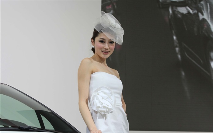 2010 Beijing International Auto Show de belleza (2) (el viento persiguiendo las nubes obras) #31