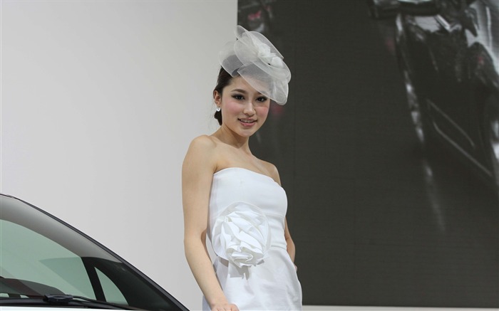 2010 Beijing International Auto Show de beauté (2) (le vent chasse les nuages de travaux) #31