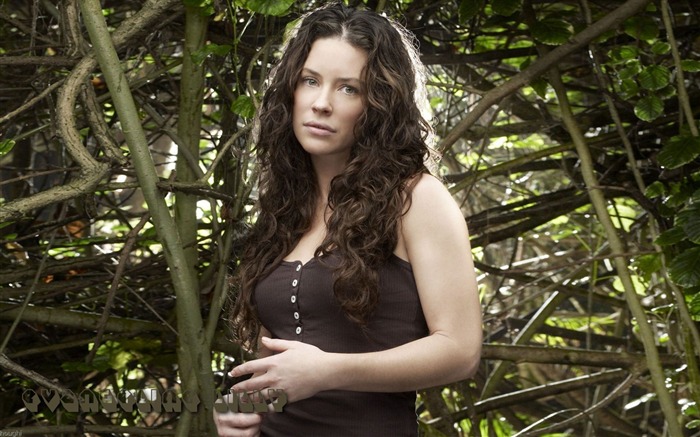 Evangeline Lilly krásnou tapetu #13