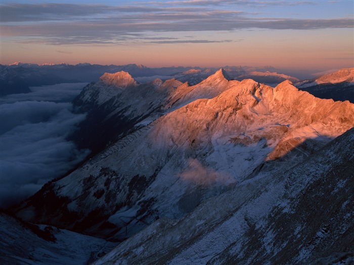 雪山の壁紙 (2) #15