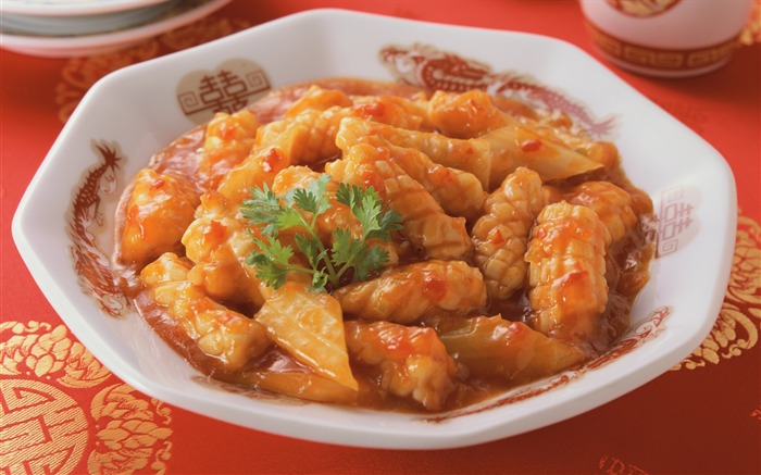 Chinese food culture wallpaper (3) #11
