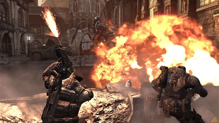 Gears Of War 2 HD wallpaper (1) #19