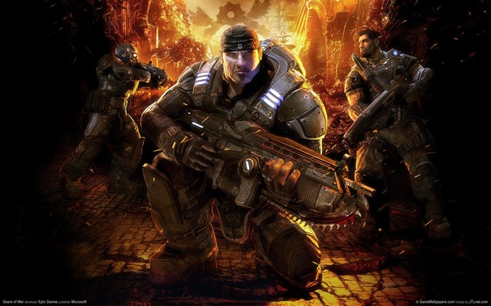 Gears of War 2 HD tapetu (1) #24