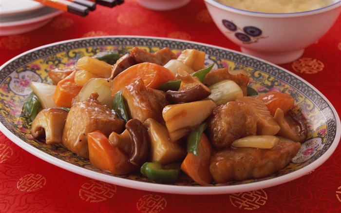 Čínské jídlo kultura tapety (4) #11