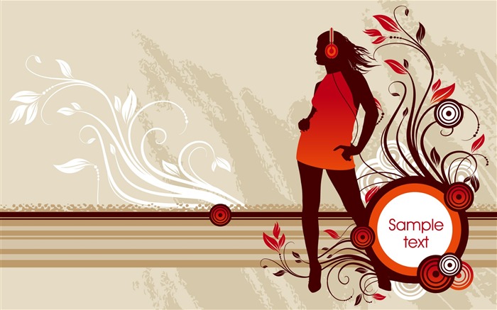 Widescreen Trend vector wallpaper (2) #17