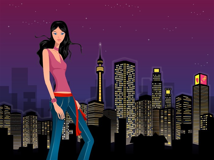 矢量女性合集 壁紙(三) #3