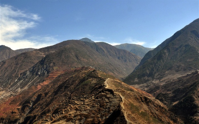 Daliangshan scenery (1) (old Hong OK works) #13