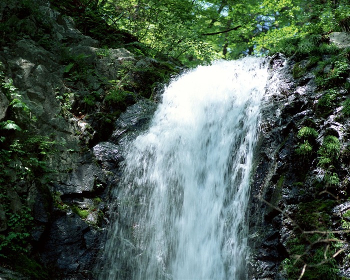 Waterfall streams wallpaper (2) #8