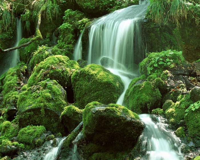 Waterfall-Streams Wallpaper (2) #14