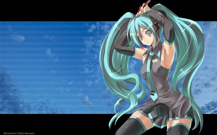 初音ミク、次のシリーズの壁紙 (2) #4