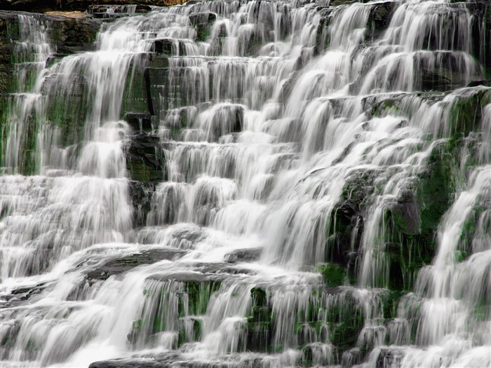 Waterfall streams wallpaper (6) #2