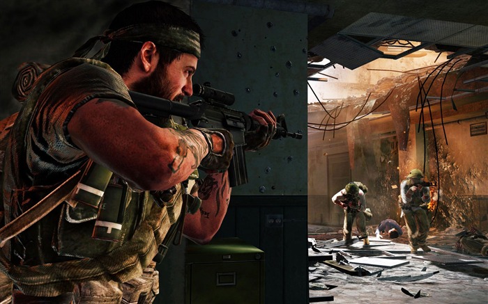 Call of Duty: Negro Ops fondos de escritorio de alta definición #4