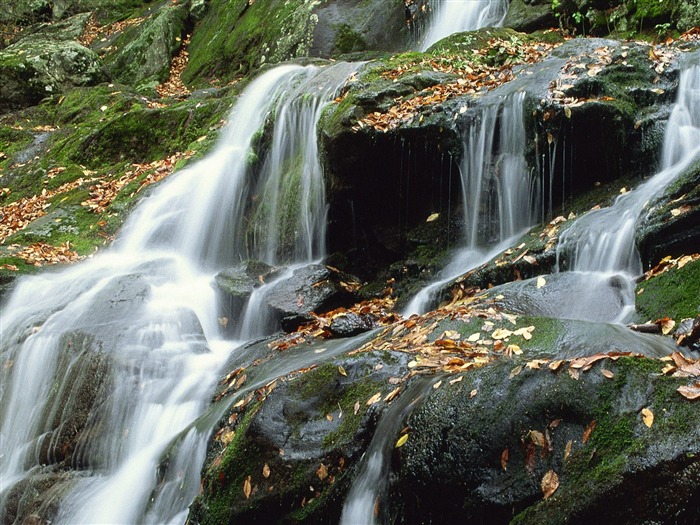 Waterfall streams wallpaper (8) #4