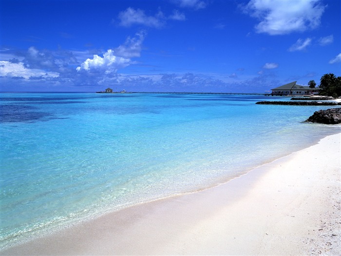 Beach scenery wallpapers (4) #4
