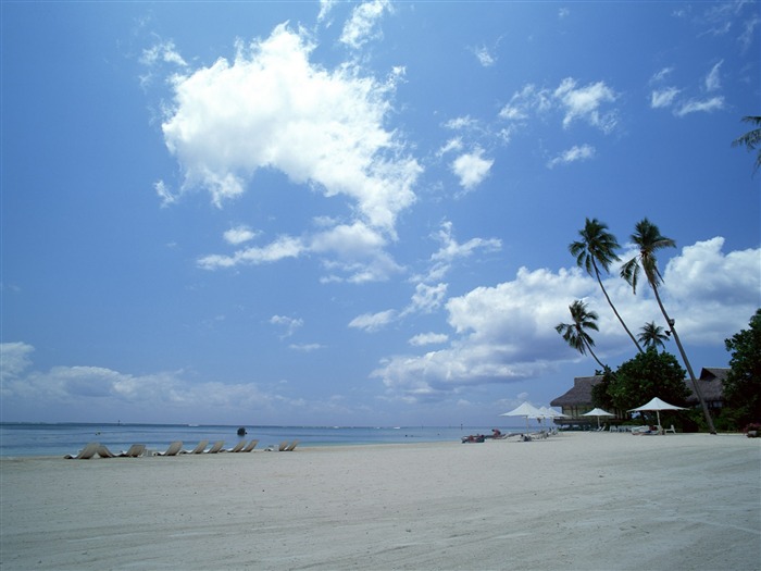 Beach scenery wallpapers (4) #12