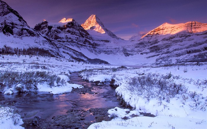 宽屏雪景 壁纸(一)13