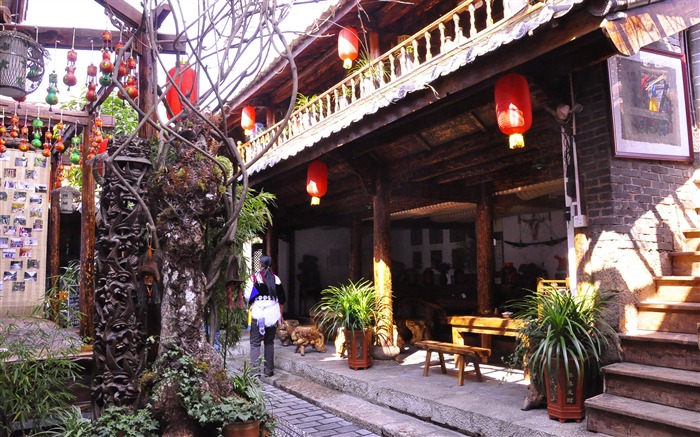 Lijiang ancient town atmosphere (1) (old Hong OK works) #36