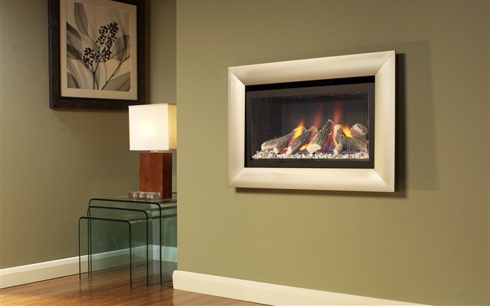 Western-style family fireplace wallpaper (2) #2