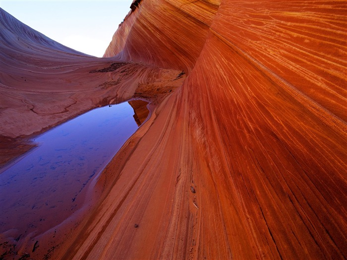 Red Rock Fondo de pantalla del disco #15