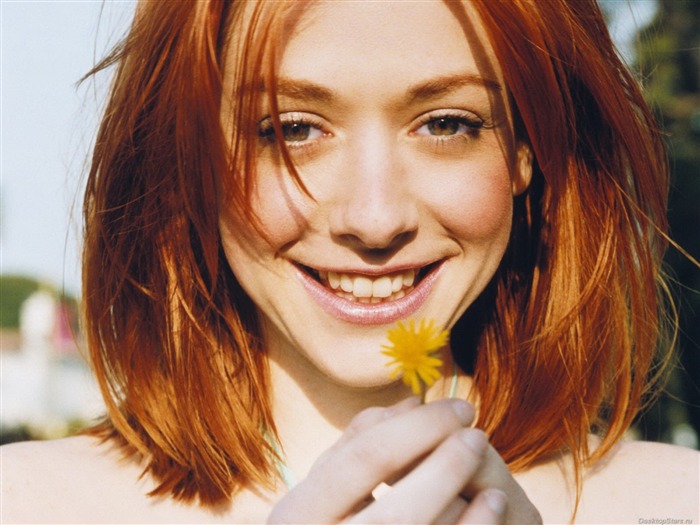 Alyson Hannigan 艾麗森·漢妮根 美女壁紙 #1