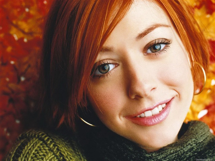 Alyson Hannigan beautiful wallpaper #2