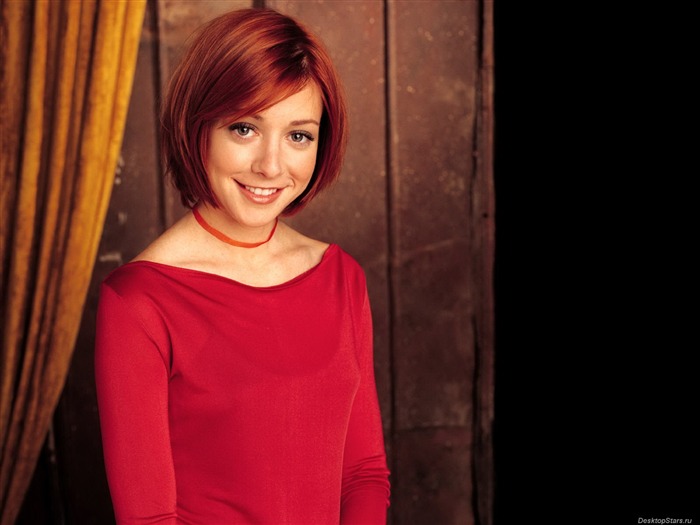 Alyson Hannigan 艾麗森·漢妮根 美女壁紙 #19