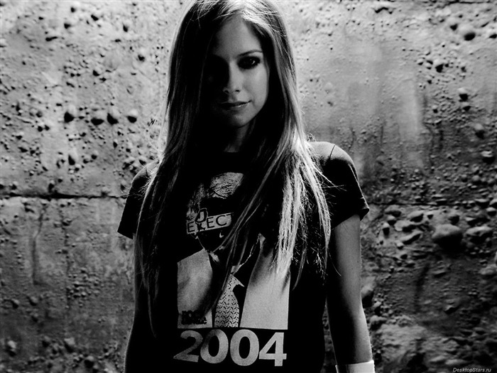 Avril Lavigne krásnou tapetu (3) #10
