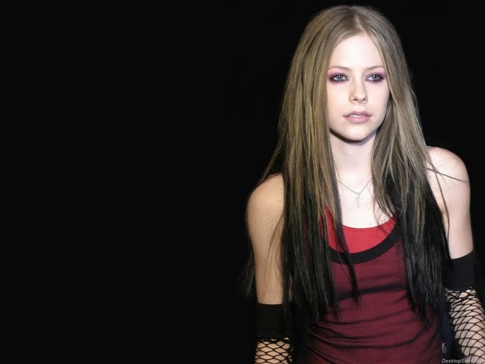 Avril Lavigne krásnou tapetu (3) #21