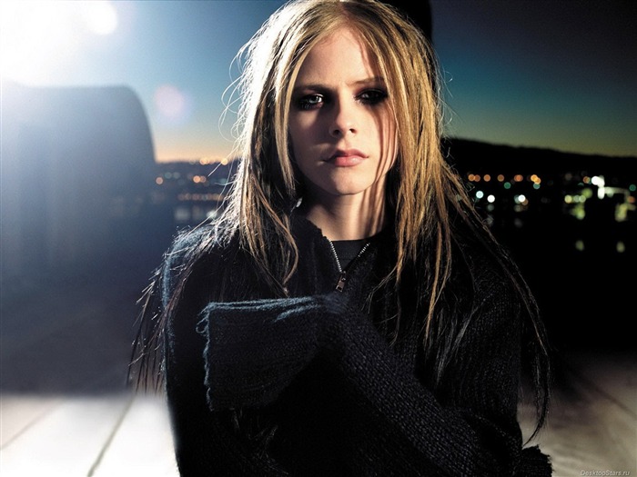 Avril Lavigne krásnou tapetu (3) #24