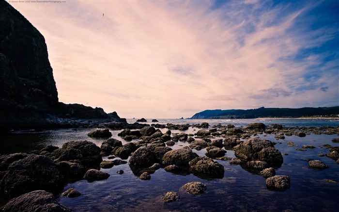 Large coastal coastal scenery wallpaper (1) #8