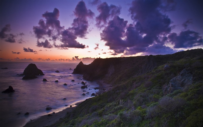 Large coastal coastal scenery wallpaper (2) #4