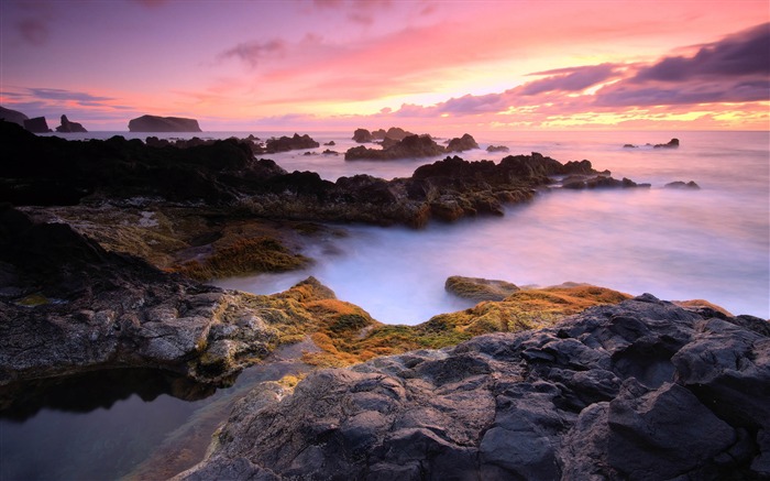 Large coastal coastal scenery wallpaper (2) #7