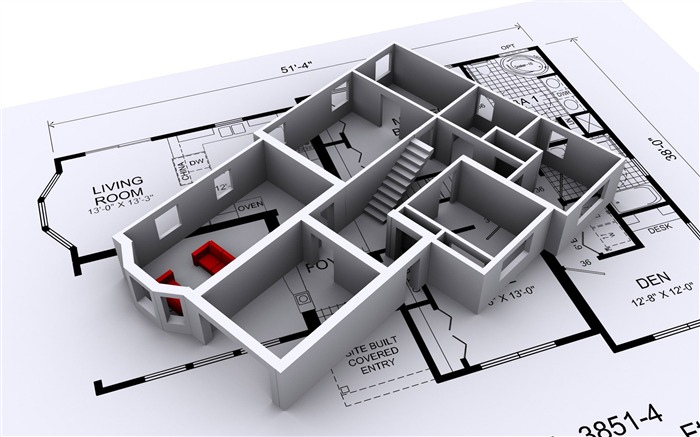 3D 建筑设计 壁纸(一)8