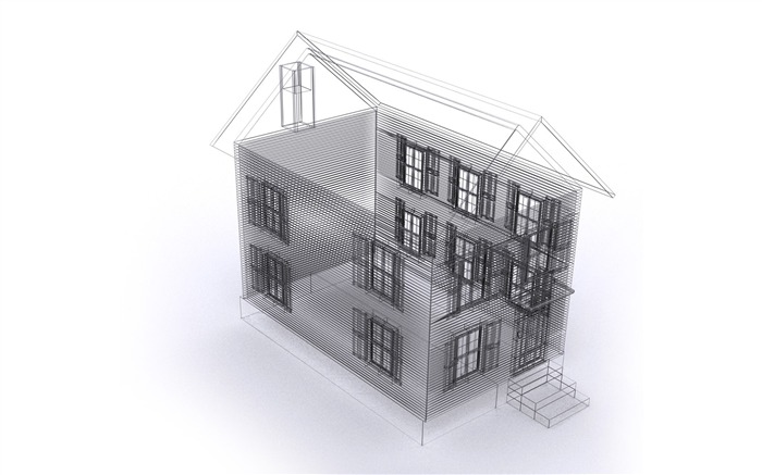 Fond d'écran 3D de conception architecturale (1) #13