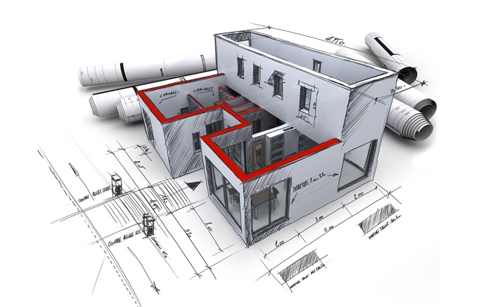 3D 建筑设计 壁纸(一)19