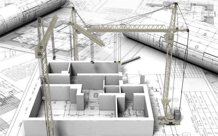 Fond d'écran 3D de conception architecturale (2) #12