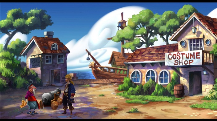 Monkey Island Spiel wallpaper #17