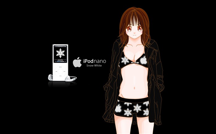 のMACの女の子壁紙 (2) #4