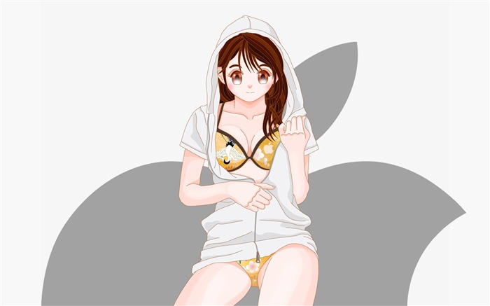 のMACの女の子壁紙 (2) #5