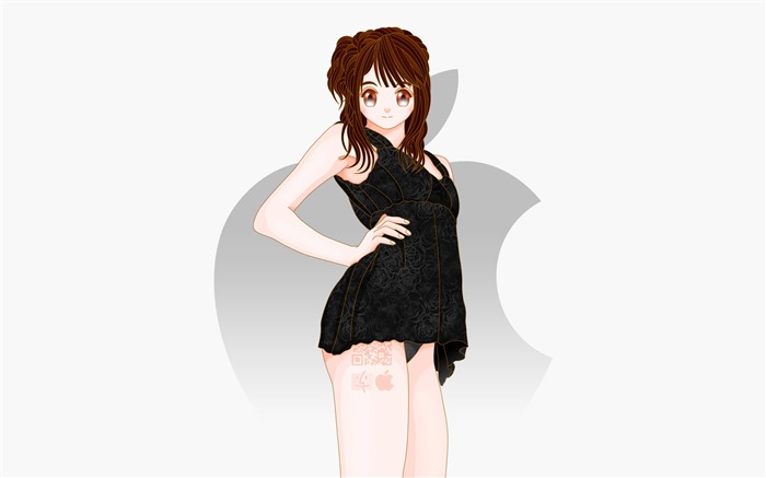 のMACの女の子壁紙 (2) #13