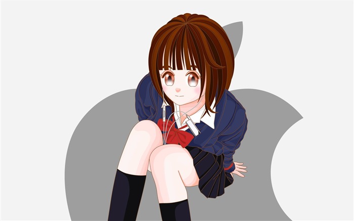 のMACの女の子壁紙 (2) #16