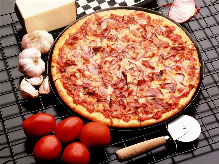 Pizza Food Wallpaper (2) #4