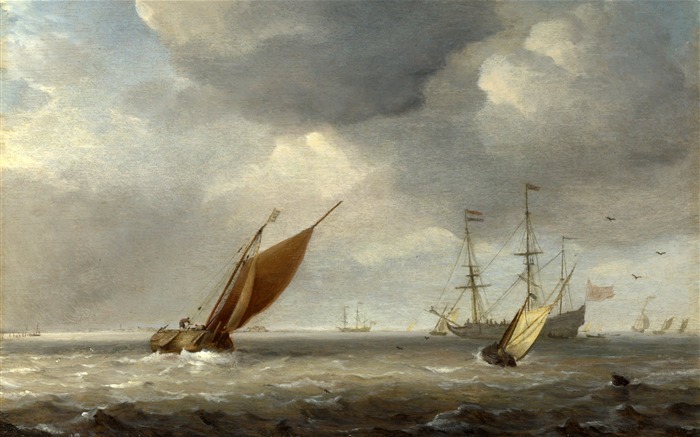 伦敦画廊帆船 壁纸(一)14