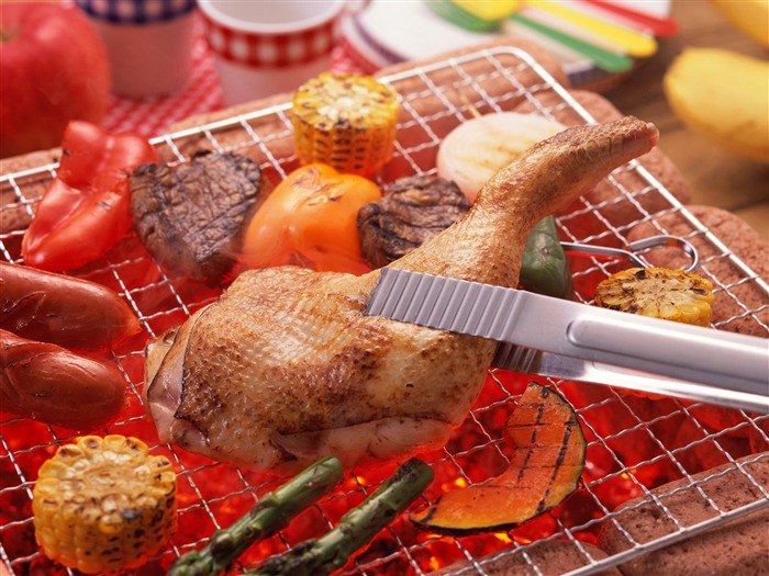 Delicious barbecue wallpaper (2) #16