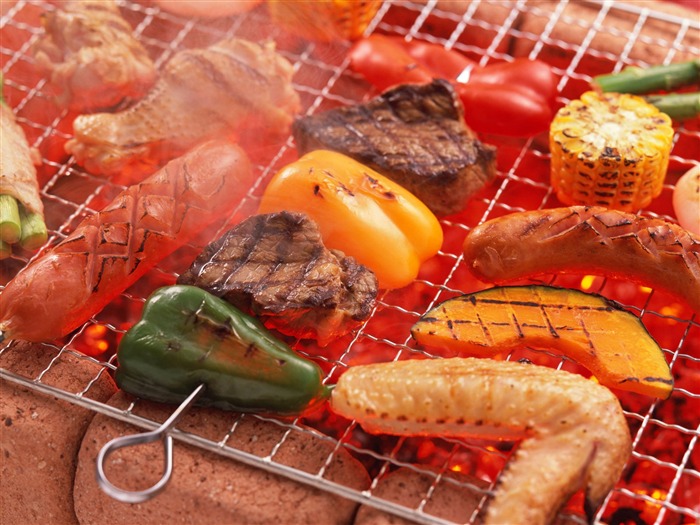 Delicious barbecue wallpaper (2) #20